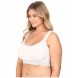 Hanky Panky Plus Size Cotton with a Conscience Crop Top ZPSKU 8824968 White